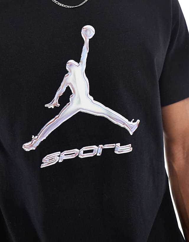 Jordan Graphic T-shirt In Black
