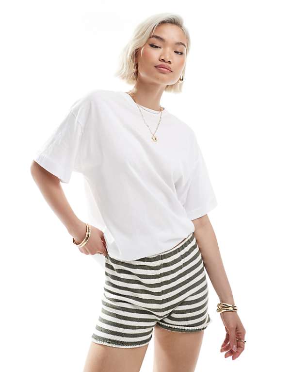 New Look Oversized T-shirt In White
