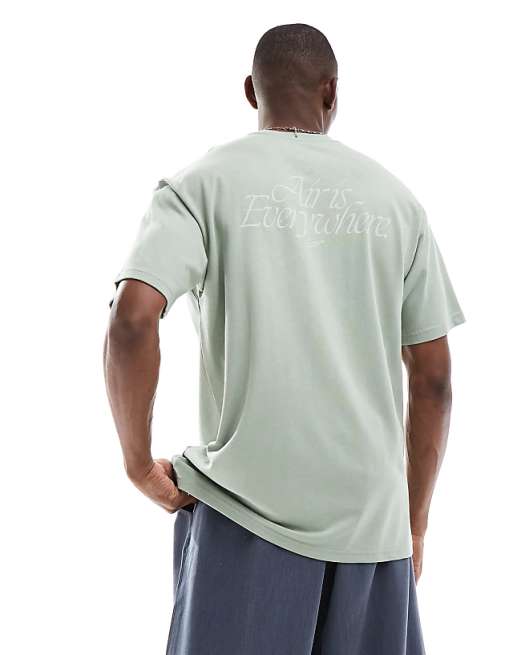 Nike M90 graphic t-shirt in green