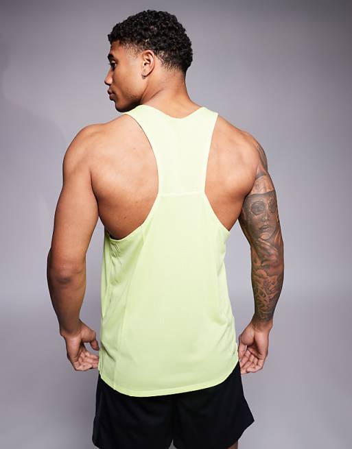 Nike Running Fast Dri-FIT Vest In Yellow