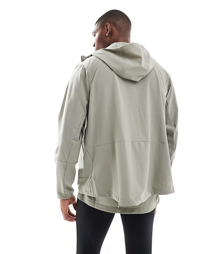 Nike Training Dri-FIT Jacket In Light Khaki