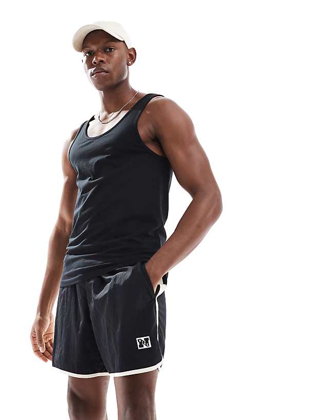 Nike Training Heritage Woven Shorts In Black
