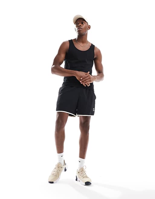 Nike Training Heritage woven shorts in black