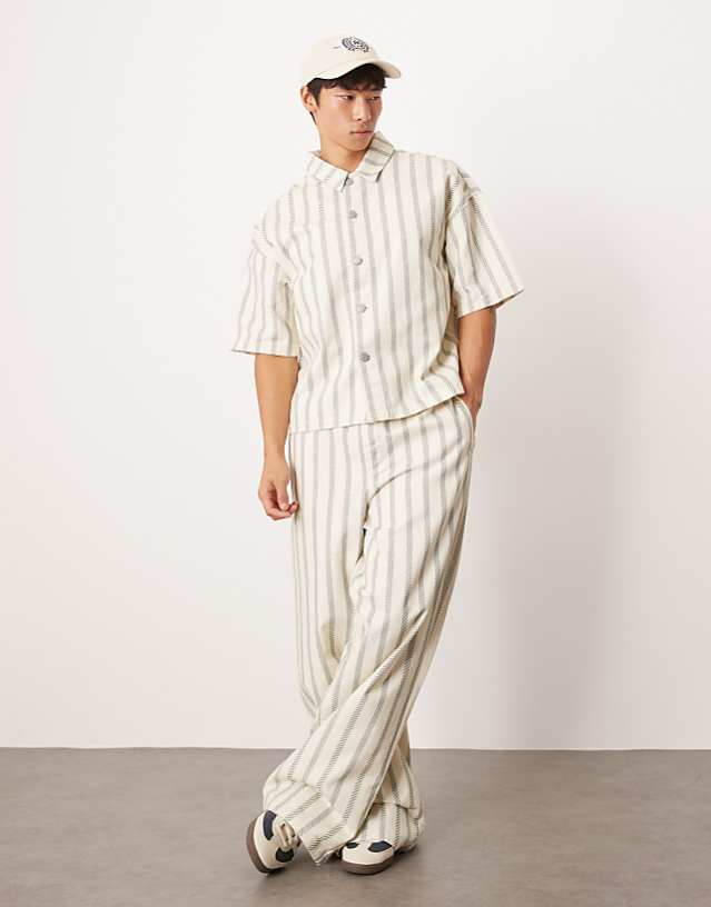 Striped co-ord