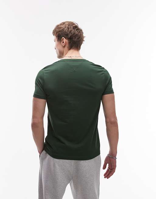 Tommy Hilfiger Logo T-shirt In Green