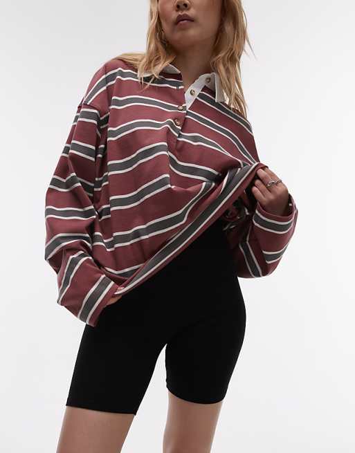 Topshop Petite Basic Legging Short In Black
