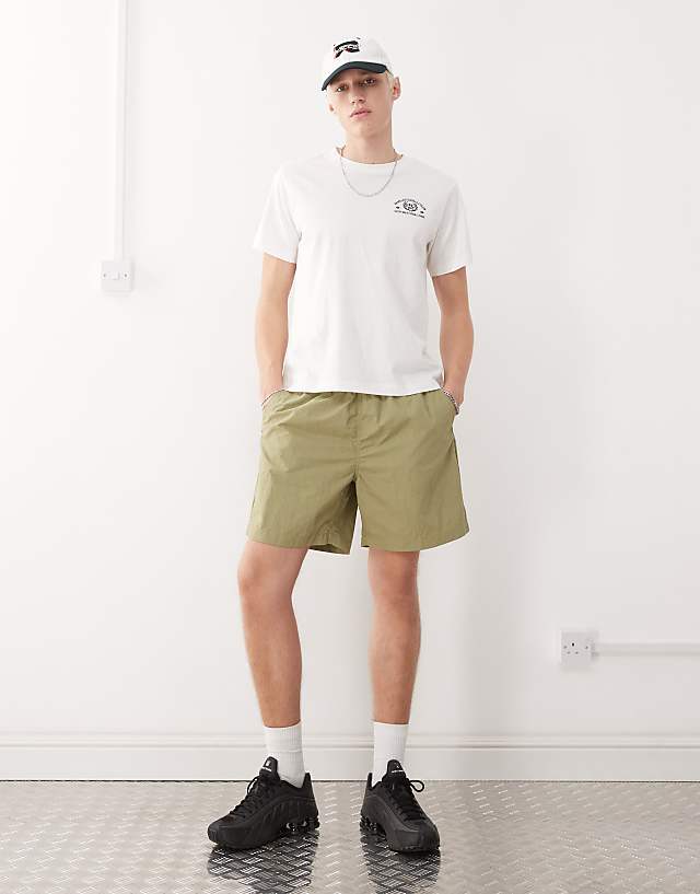 Weekday Swim Shorts In Khaki