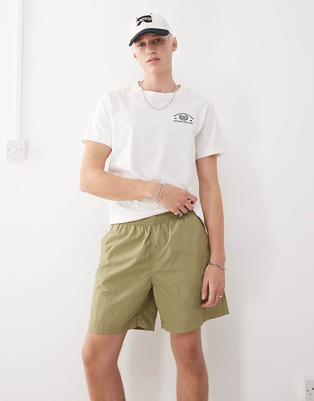 Weekday swim shorts in khaki