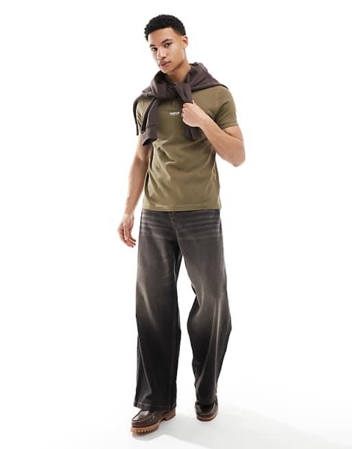 Barbour International Formula Polo In Khaki Exclusive To Asos