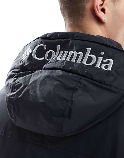 Columbia Challenger II Insulated Pullover In Black