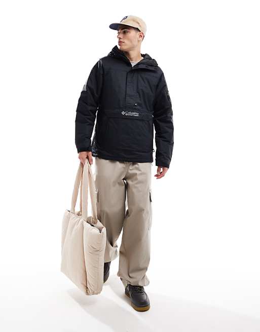 Columbia Challenger II Insulated Pullover In Black