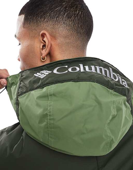 Columbia Challenger II Insulated Pullover In Green