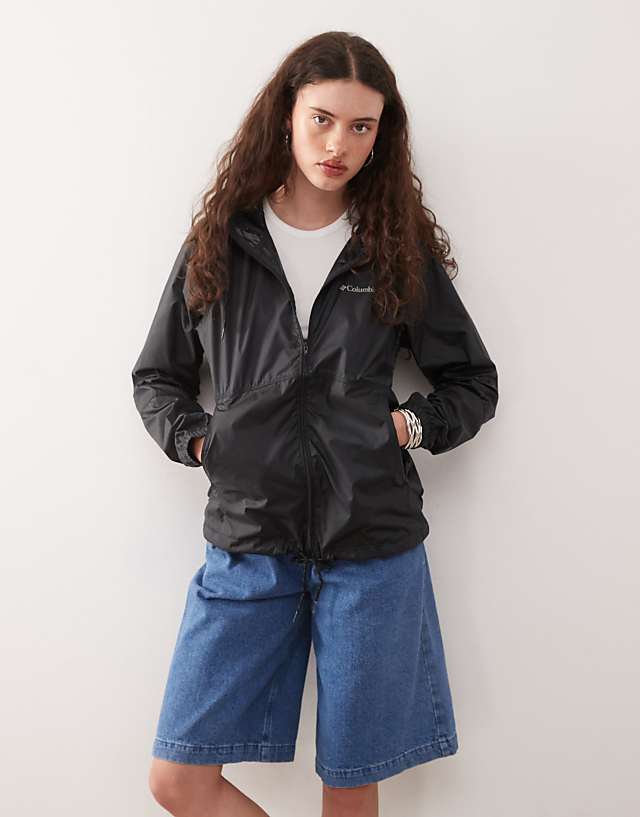 Columbia Flash Forward II Windbreaker In Black