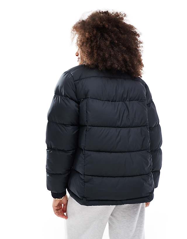 Columbia Pike Lake Puffer Full Zip Jacket In Black
