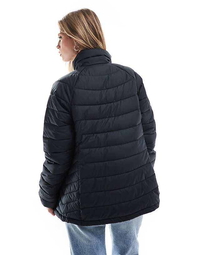 Columbia Powder Lite II Full Zip Jacket In Black