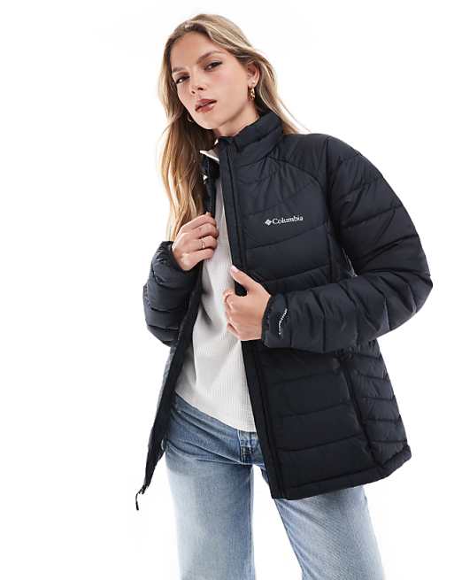 Columbia Powder Lite II full zip jacket in black