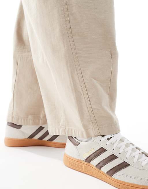 Cotton On Baggy Balloon Fit Linen Trousers In Stone