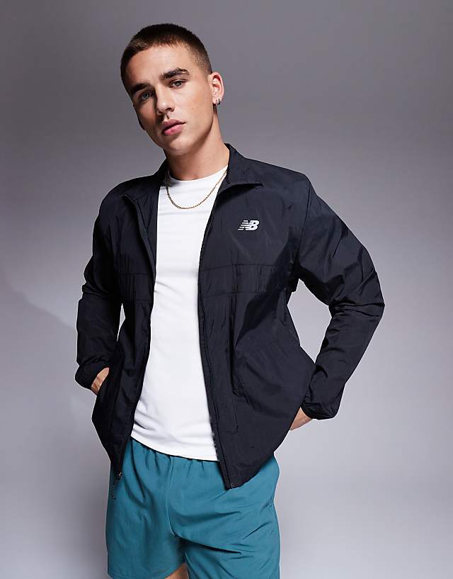 New Balance Athletics Packable Jacket In Black