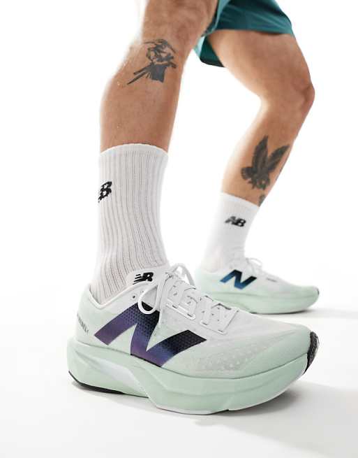 New Balance Fuelcell Rebel V4 Running Trainers In Grey
