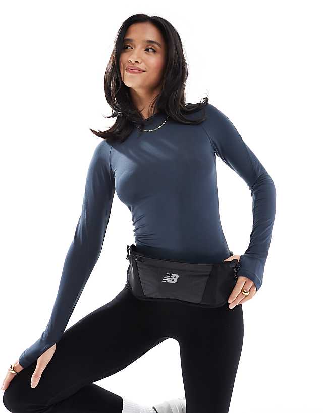 New Balance Performance Accessories Belt In Black