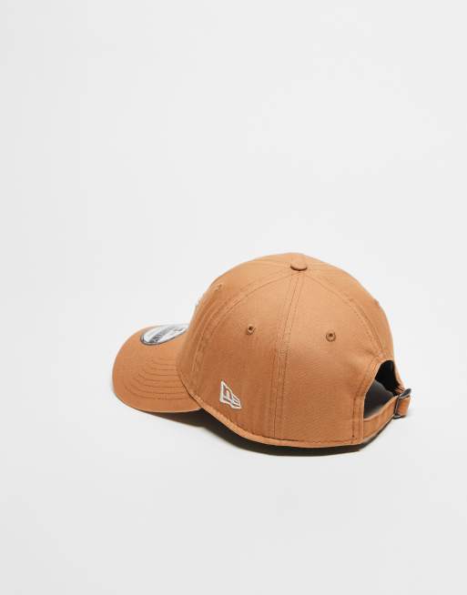 New Era Mini Oaklands Athletics 9twenty Unstructured Distressed Cap In Pale Orange