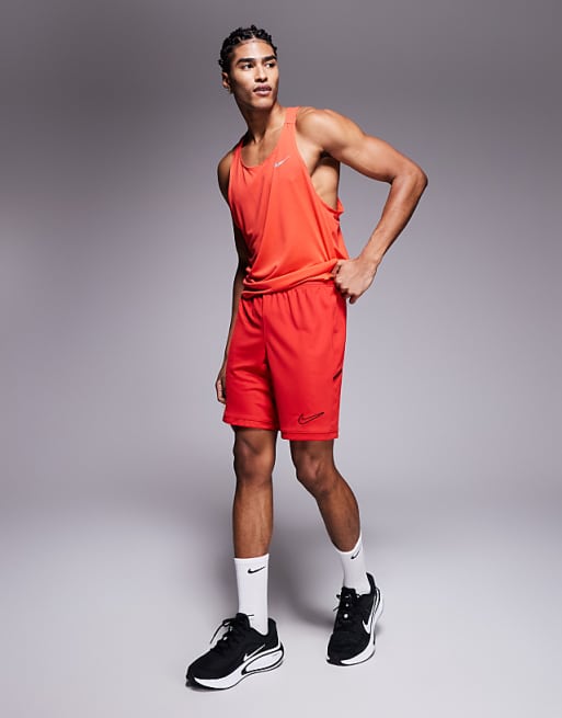 Nike Football Academy 25 Dri-FIT shorts in red
