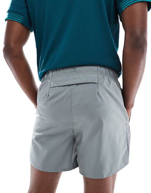Nike Running Challenger Dri-FIT 5 Inch Shorts In Grey