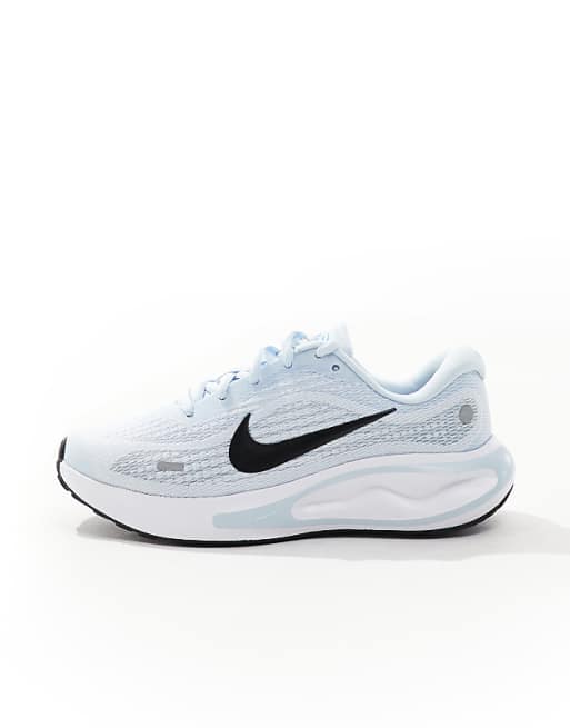 Nike Running Journey Run Trainers In Blue And White