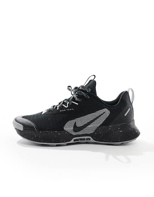 Nike Running Juniper Trail 3 Trainers In Black
