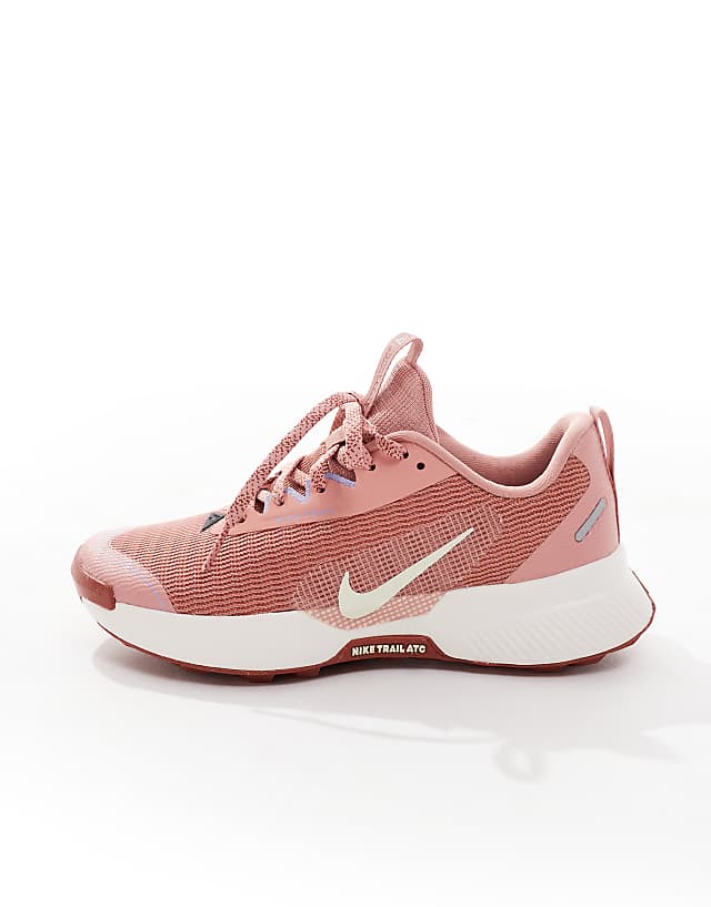 Nike Running Juniper Trail 3 Trainers In Pink And White
