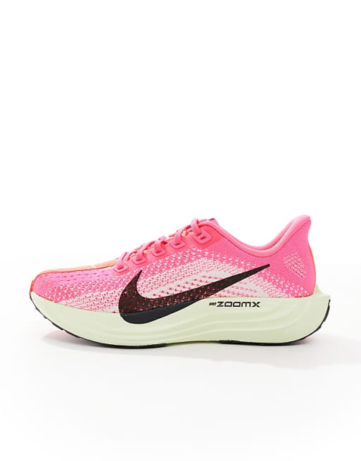 Nike Running Pegasus Plus Trainers In Pink And Green