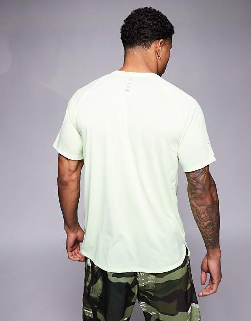 Nike Running Stride Dri-FIT T-shirt In Light Green