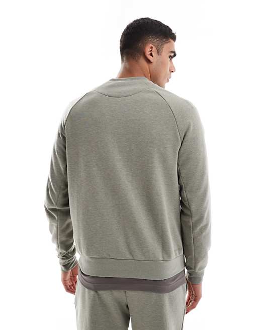 Nike Training Primary Dri-FIT Sweatshirt In Light Khaki