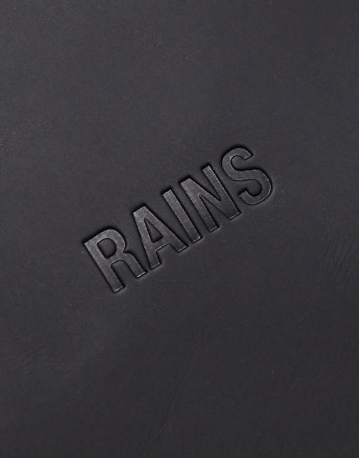 Rains 15600 Unisex Waterproof Cosmetic Bag In Black