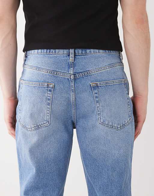 Reclaimed Vintage Bootcut Flare Denim Jean In Light Blue Wash