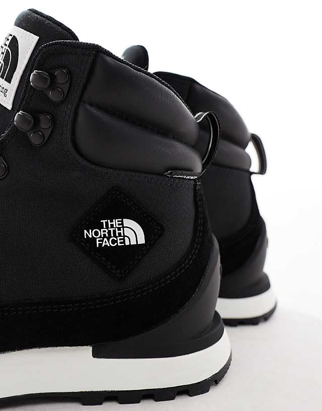The North Face Back-To-Berkeley IV Waterproof Hiking Boots In Black And White