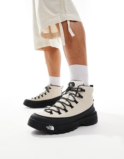 The North Face Glenclyffe Urban Boots In Off White And Black