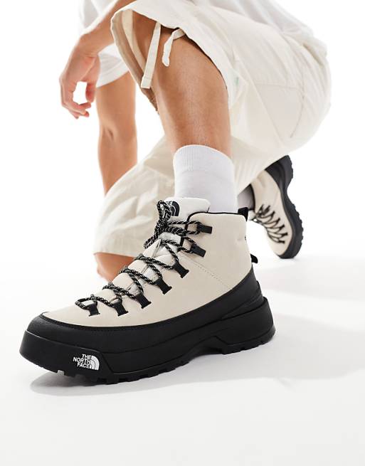 The North Face Glenclyffe Urban Boots In Off White And Black